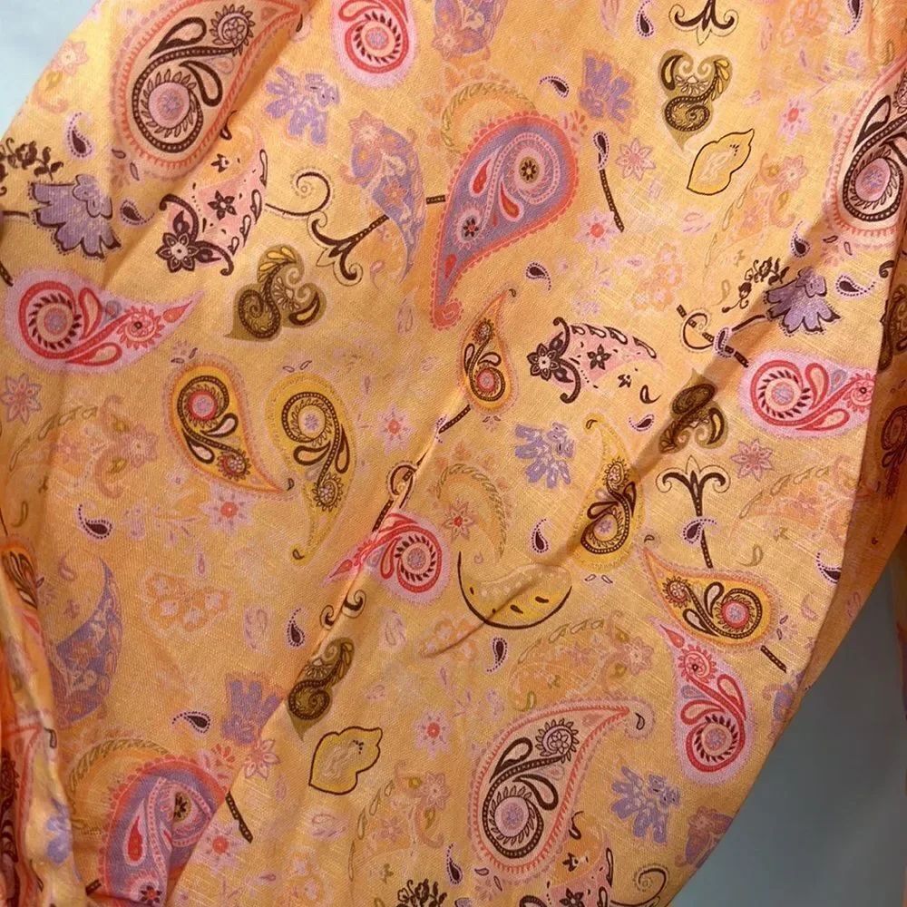 Charlie Holiday/Anthropologie Paisley Josie Blouse - NWT - size medium (size 6) - Picture 9 of 13